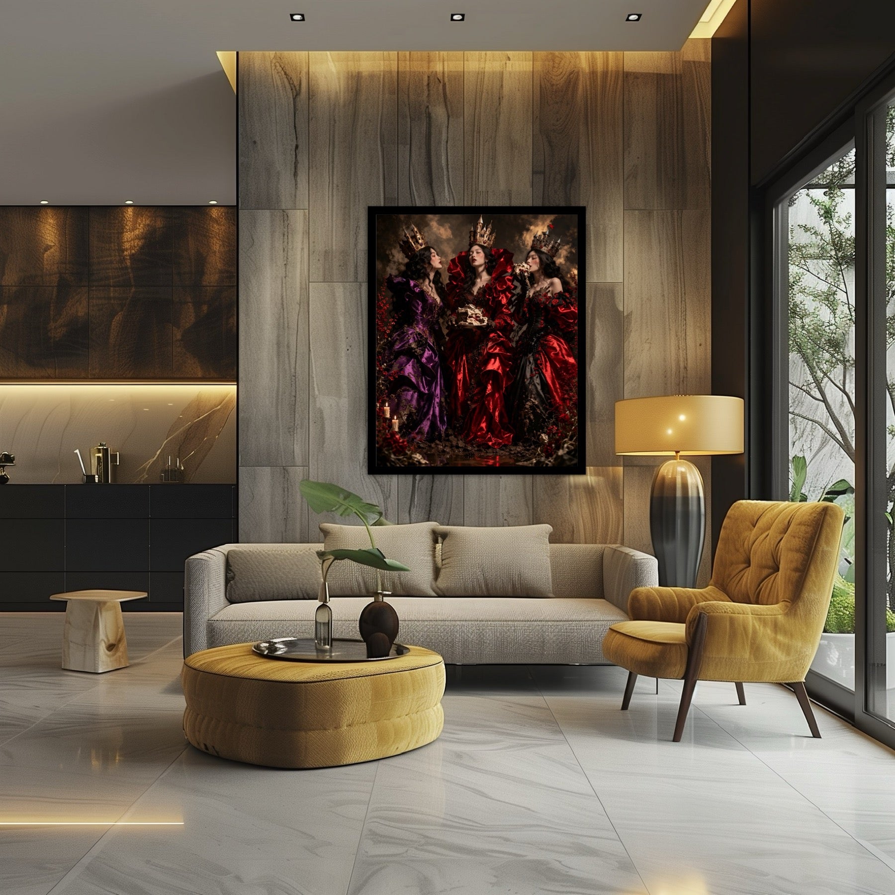 WITCH SISTERS EATING CAKE